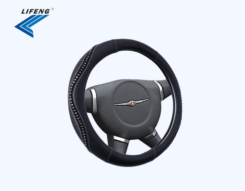 Luxury Universal Fit 15 Inch Anti-Slip Steering Wheel Cover
