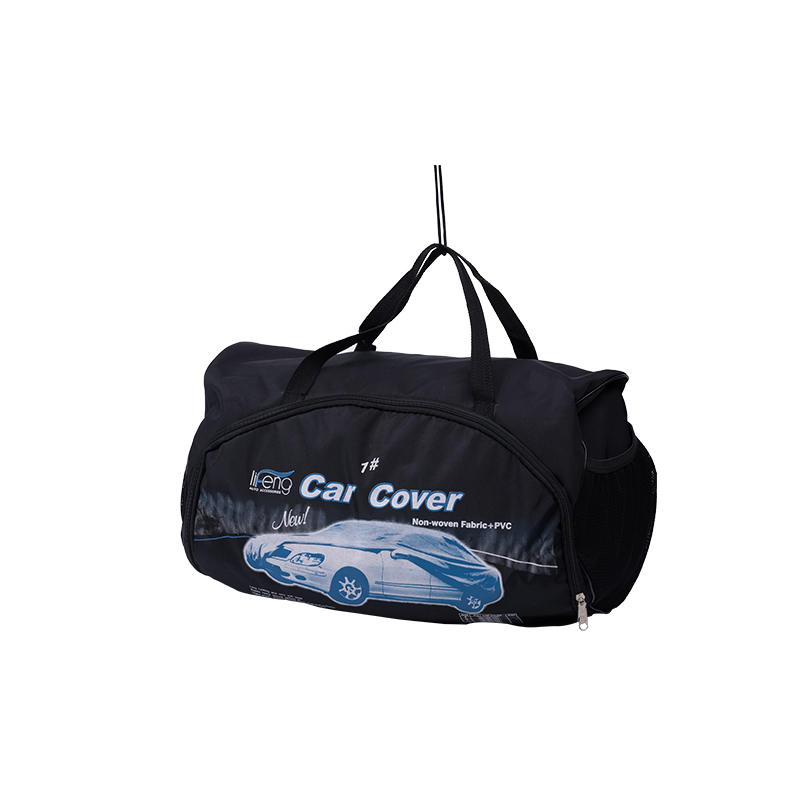 Waterproof Automatic Blue Folding Car Cover Full Set Car Body Cover