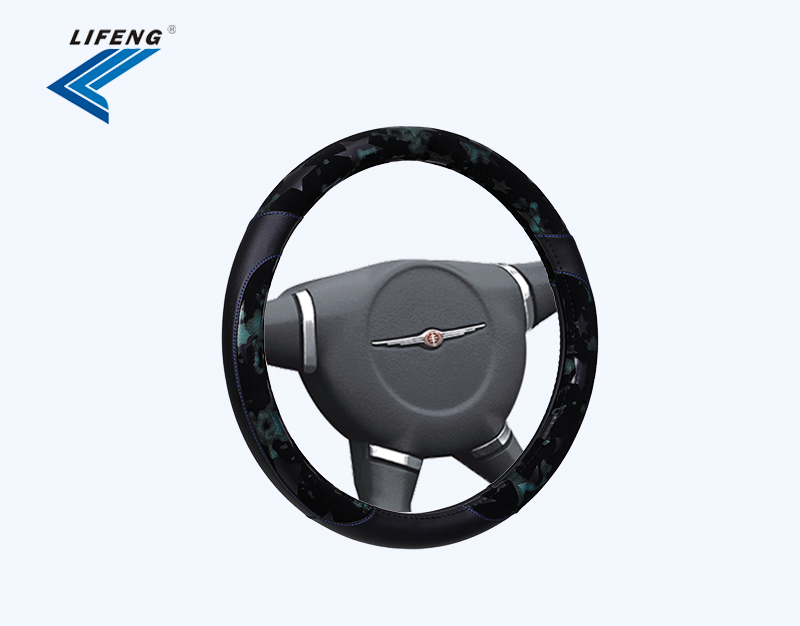 2021 Designer Auto Steering Skin Wrap Accessories Sport Winter Car Steering Wheel Covers 18B018D 