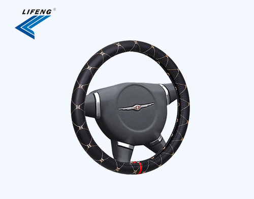 2021 Designer Auto Steering Skin Wrap Accessories Sport Winter Car Steering Wheel Covers 19A015C