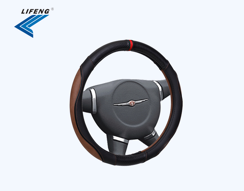 Hot Sell Custom Auto Car Universal PU Leather Comfort Steering Wheel Cover 19A013B