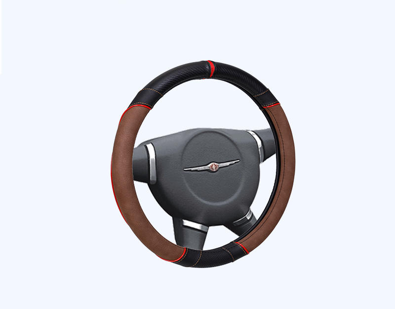 2021 Designer Auto Steering Skin Wrap Accessories Sport Winter Car Steering Wheel Covers 19A013C