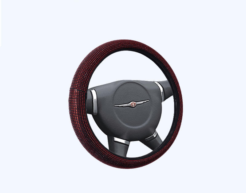 38*8.2CM Universal Fit 15 Inch Anti-Slip Steering Wheel Cover