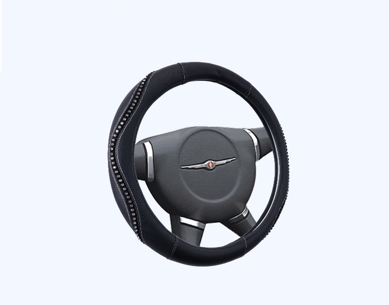 Luxury Universal Fit 15 Inch Anti-Slip Steering Wheel Cover